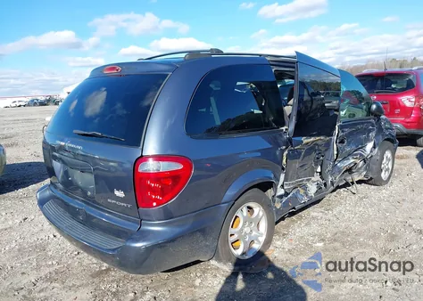 2001 Dodge Caravan Sport из США, поврежденный, VIN 2B8GP44331R303878